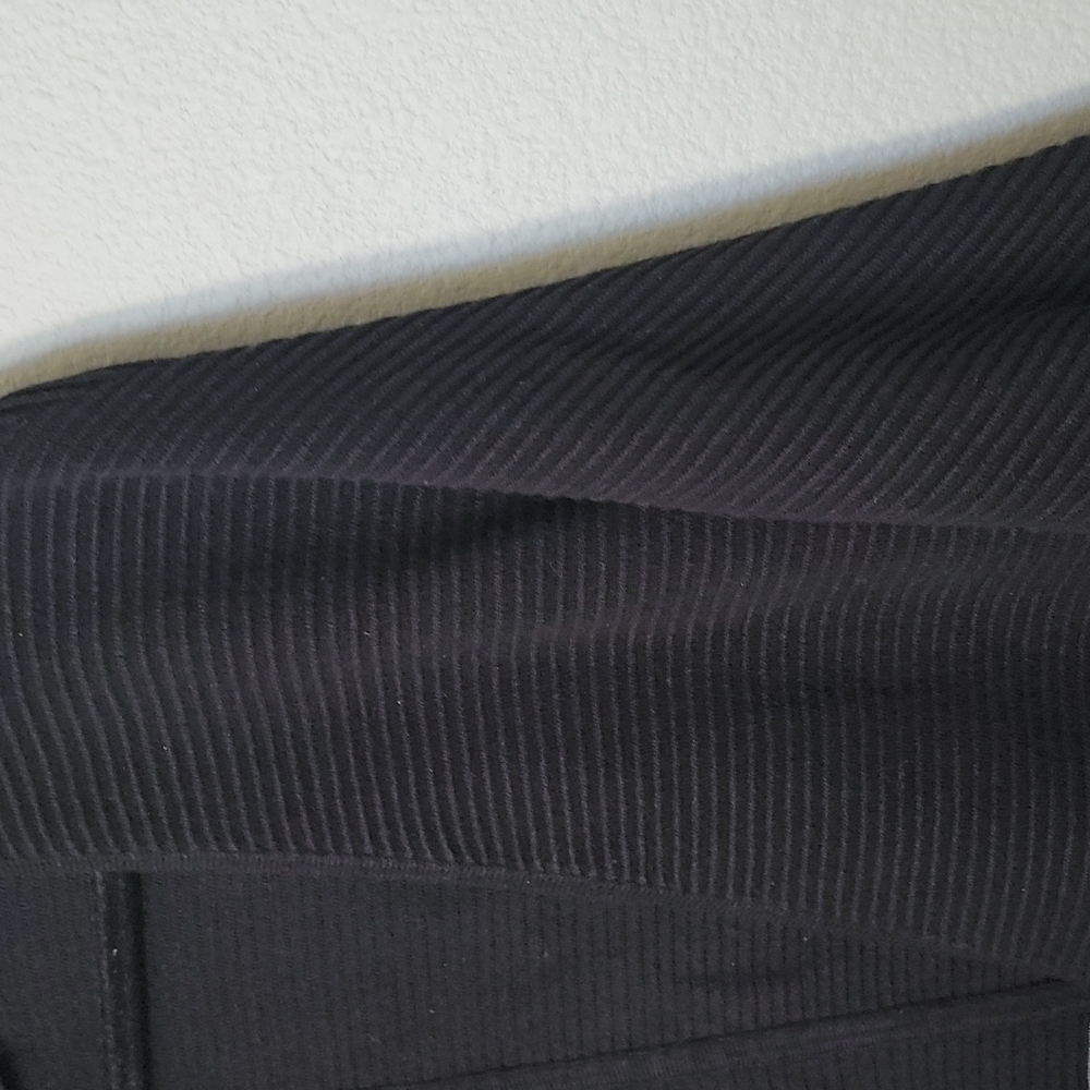 Lane Bryant Casual Office colorblock Ribbed Button Front Cardigan 14/16 - Picture 4 of 9